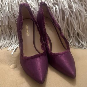 Nine West purple pumps 5.5
